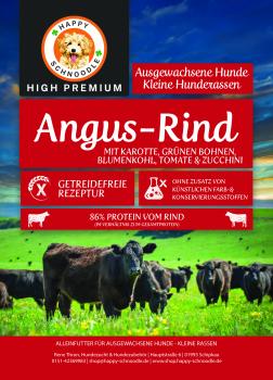 KLEINE RASSEN * PREMIUM Freiland - Angus-Rind mit Gemüse-Allerlei